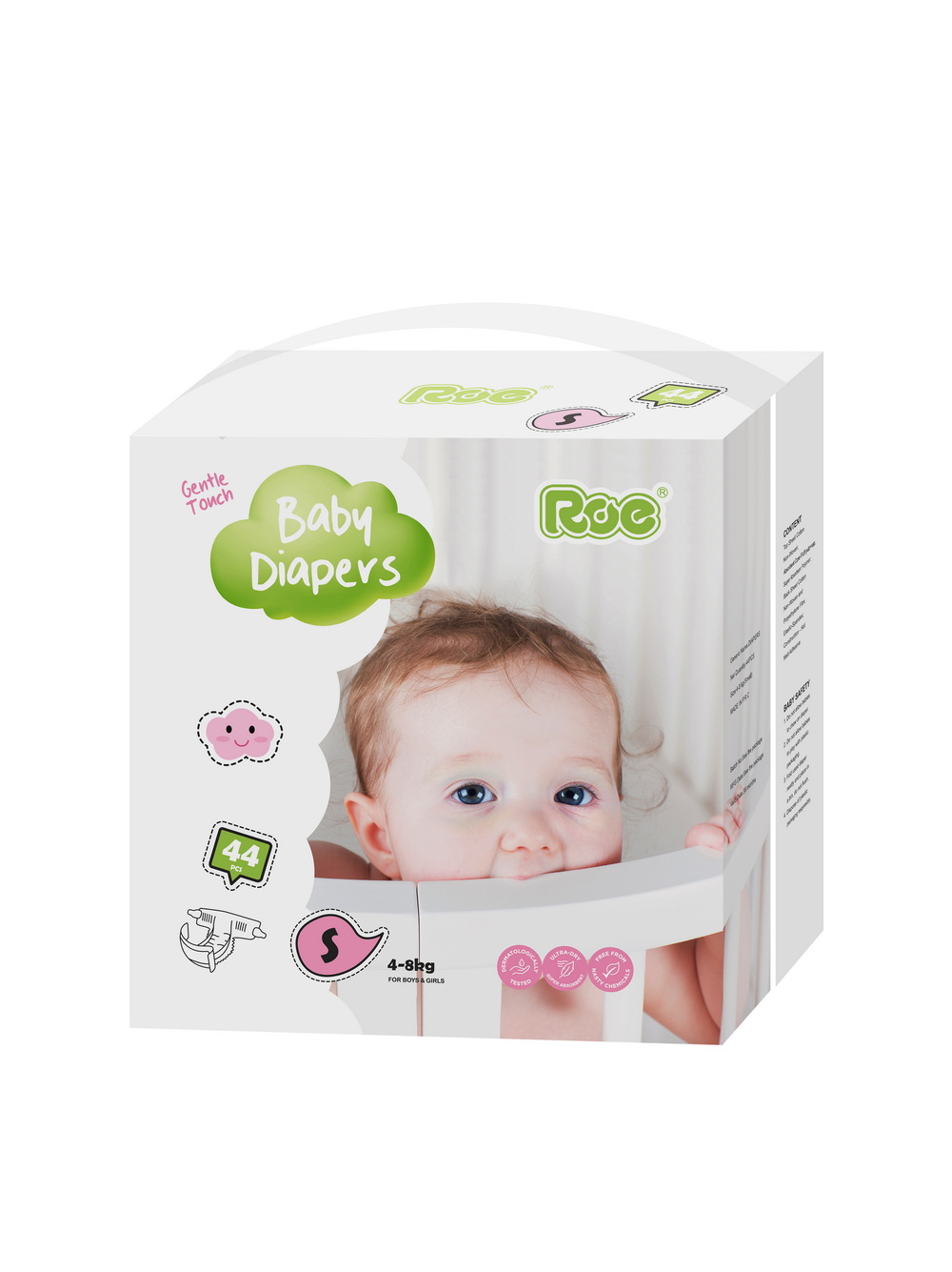 Novidade de 2021 - Fraldas Roe Baby